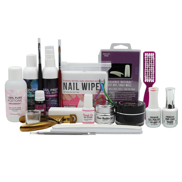 Combined Gel and Acrylic Kit - ElizabethSands Beauty School