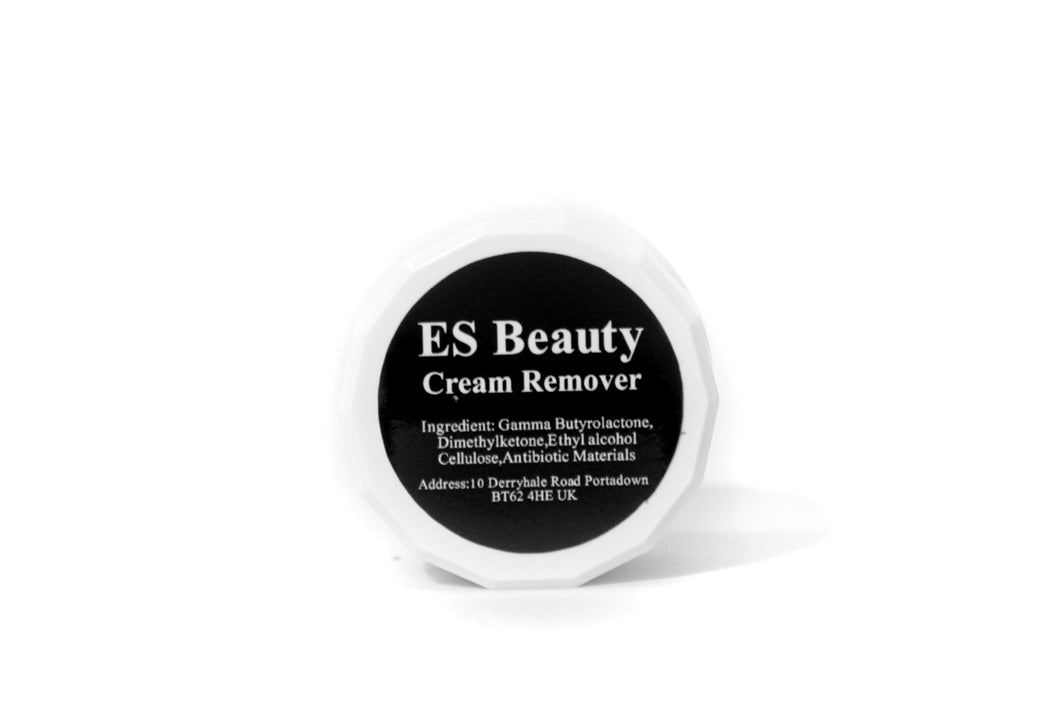 Remover Cream (Eyelash Remover) - ElizabethSands Beauty School